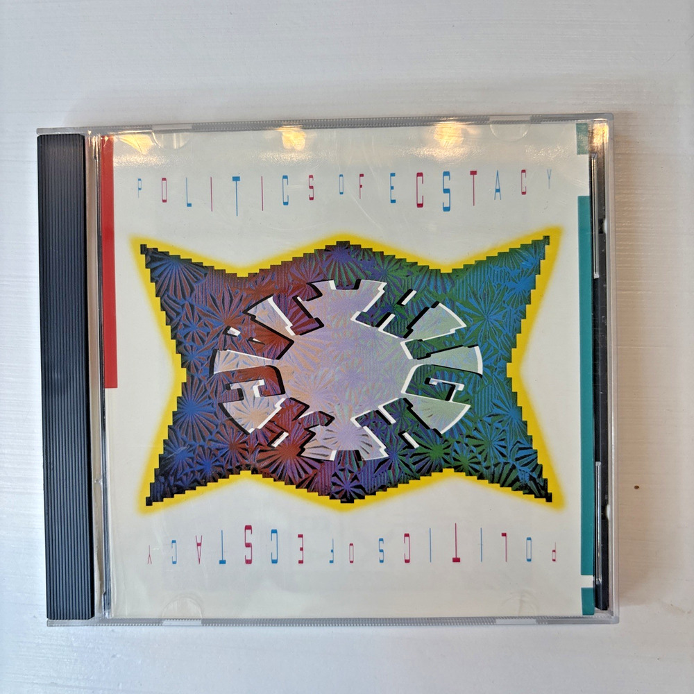 Psychic TV - High Jack Politics Of Ecstasy CD 1990 Wax Trax WAXCD7143 Acid House
